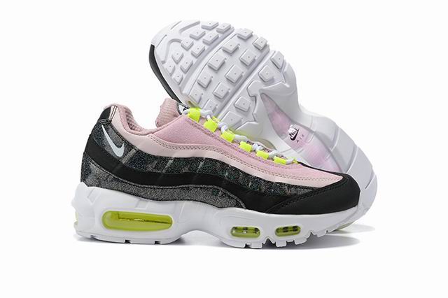 Nike Air Max 95 Women's Shoes Black Pink-38 - Click Image to Close